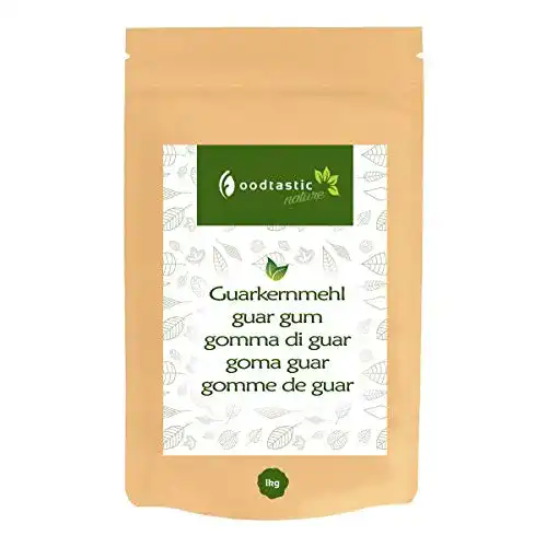 Die beste Guarkernmehl Foodtastic 1000g / 1kg I Low Carb Backzutat 2026 Test Bestseller Guarkernmehl Foodtastic 1000g / 1kg I Low Carb Backzutat