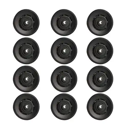 Riemenscheibe Topfinder 90mm Seilrolle, 12Pcs Universallager