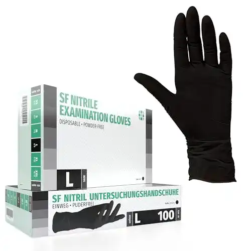 Gummihandschuhe SF Medical Products GmbH Nitril 100 Stück