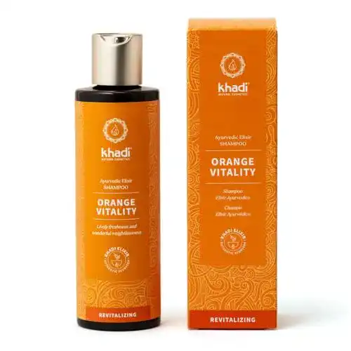 Die beste Khadi-Shampoo Khadi ORANGE VITALITY Ayurvedisches Shampoo 2026 Test Bestseller Khadi-Shampoo Khadi ORANGE VITALITY Ayurvedisches Shampoo