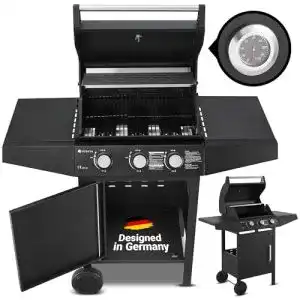 Günstiger Gasgrill Juskys BBQ Gasgrill Louisiana 3 Brenner 8,1 kW