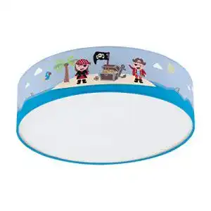 Kinderlampen EGLO SAN CARLO Deckenlampe aus Stoff