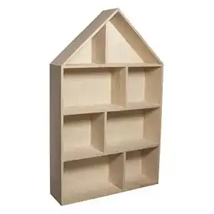 Setzkasten Rayher 62611000 Holz- Haus, zum Aufhängen, natur