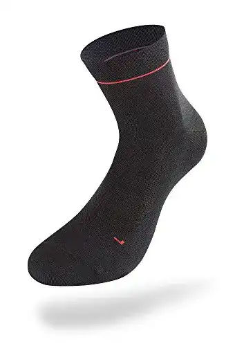 Lenz-Socken Lenz Unisex Socken Allround 1.0 2 Paar, Schwarz