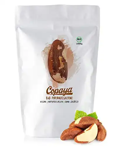 Paranüsse Copaya Bio aus Bolivien, Paranusskerne, 1000g