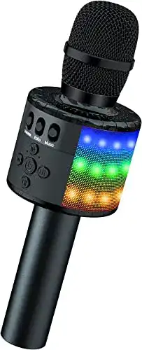 Karaoke-Mikrofon BONAOK Karaoke Mikrofon Kinder, Bluetooth