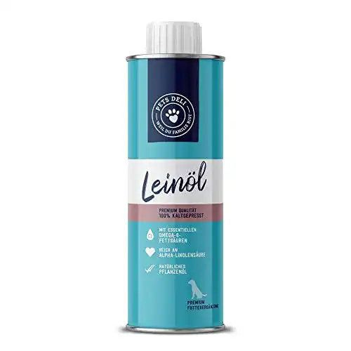 Die beste Leinöl für Hunde PETS DELI - NATURAL PET FOOD 250 ml 100% pur 2026 Test Bestseller Leinöl für Hunde PETS DELI – NATURAL PET FOOD 250 ml 100% pur
