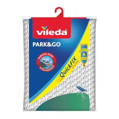 Bügelbrettbezug Vileda Park & Go, metallisierter Kurzzeit-Parkzone