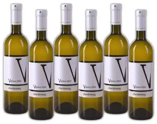 Chardonnay VRTOVČAN VIPAVA 1894 Weißwein 2020, ( 6 x 0.75 l )