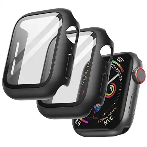 Die beste Apple-Watch-6-Hülle JETech Hülle mit Displayschutz 2026 Test Bestseller Apple-Watch-6-Hülle JETech Hülle mit Displayschutz