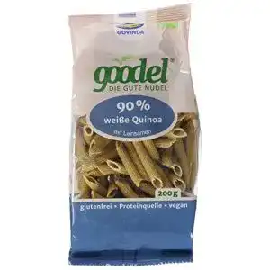 Low-Carb-Nudeln Govinda goodel Penne weiße Quinoa, 200 g