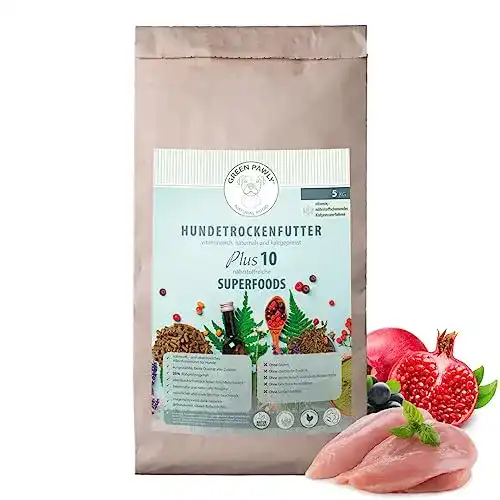 Kaltgepresstes Hundefutter GREEN PAWLY NATURAL FOOD, 5 kg