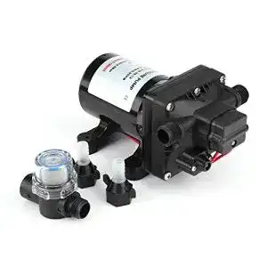 Druckwasserpumpe 12 V GOTOTOP 30 psi/3,1 bar max