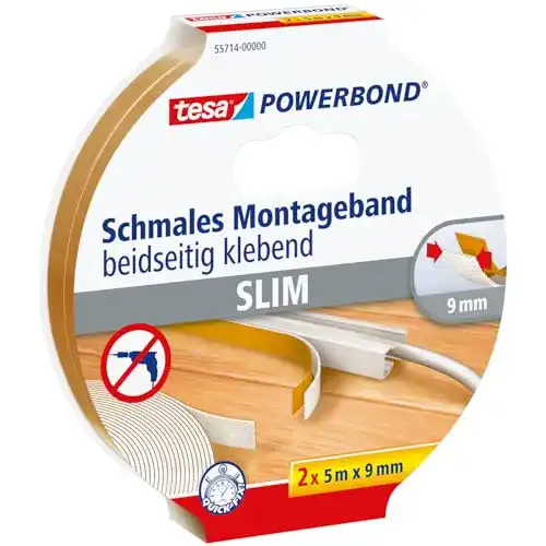 Tesa Powerbond tesa Powerbond Montageband Schmal, 2 Stück