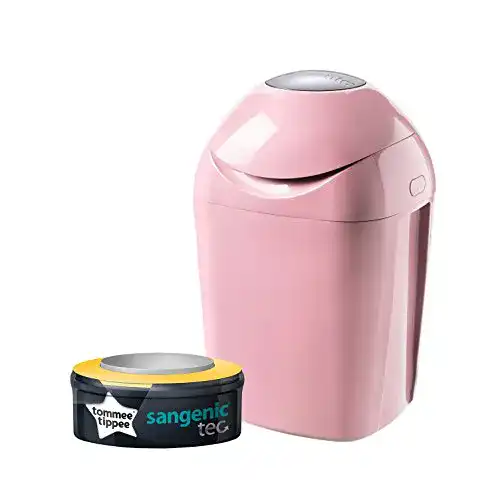 Windeleimer Tommee Tippee Sangenic Tec Windeltwister rosa