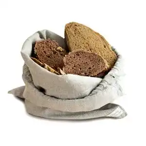 Brotbeutel Varvara Home Leinen, Natur, 30 x 40 cm