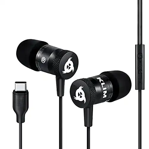 USB-C-Kopfhörer KLIM Fusion C, USB-C Kopfhörer mit Mikrofon