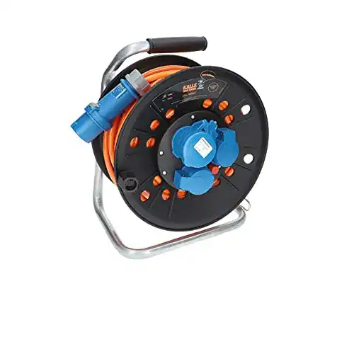 CEE-Kabeltrommel KALLE DAS KABEL CEE-Campingkabeltrommel