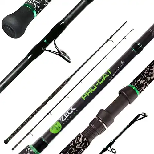 Wallerrute Zeck Fishing Zeck Pro Cat Rute Short and Soft 2,80m 300g