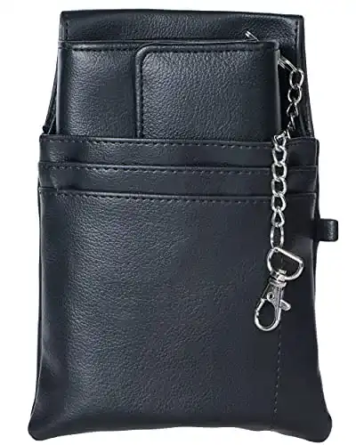 Kellnertasche HPPY Profi Kellnerportemonnaie solide mit Kette