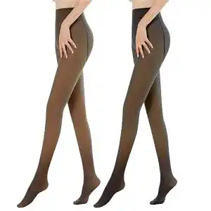 Gefütterte Leggings Vertvie Damen Winter gefütterte Strumpfhose