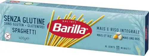 Die beste Barilla-Nudeln Barilla Glutenfreie Spaghetti 12 x 400 g 2026 Test Bestseller Barilla-Nudeln Barilla Glutenfreie Spaghetti 12 x 400 g