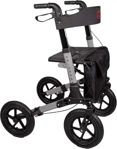 Antar-Rollator Antar Luftbereifter Reise-Rollator, mehrfach faltbar