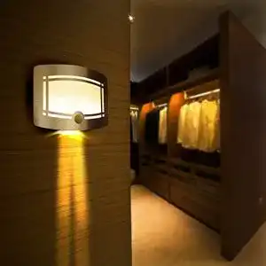 Bewegungsmelder Batterie LEADSTAR 10 LED Warmweiß