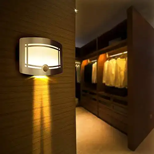 Bewegungsmelder Batterie LEADSTAR 10 LED Warmweiß