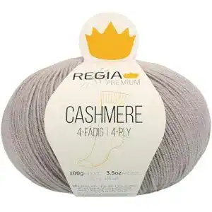 Kaschmir-Wolle Regia Premium Cashmere, 100G Grey