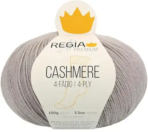 Die beste Kaschmir-Wolle Regia Premium Cashmere, 100G Grey 2026 Test Bestseller Kaschmir-Wolle Regia Premium Cashmere, 100G Grey