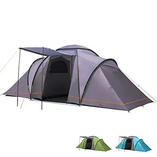 6-Personen-Zelt Portal Outdoors Portal Beta 6 Vis-A-Vis Campingzelt