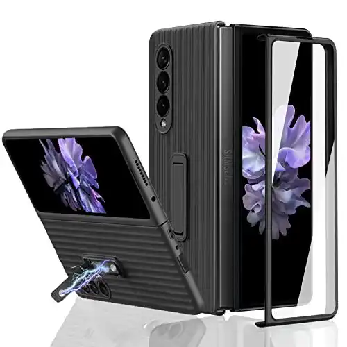 Samsung-Galaxy-Z-Fold-3-Hülle ZJRUI mit magnetischem Ständer