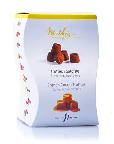 Mathez-Trüffel Mathez Chocolatier m. gesalzenem Karamel