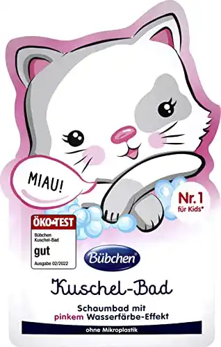 Badezusatz Kinder Bübchen, KuschelBad Schaumbad, Pink, 40 ml