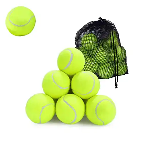 Drucklose Tennisbälle Knight Tennisbälle mit Netz-Tragetasche