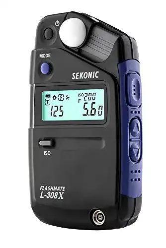 Belichtungsmesser Sekonic FLASHMATE L-308X Schwarz/Blau