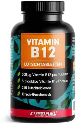 Vitamin-B12-Tabletten ProFuel Vitamin B12 Lutschtabletten 240x