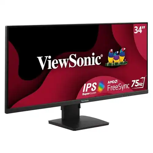 HDR-Monitor ViewSonic VA3456-MHDJ, 34 Zoll Monitor UWQHD