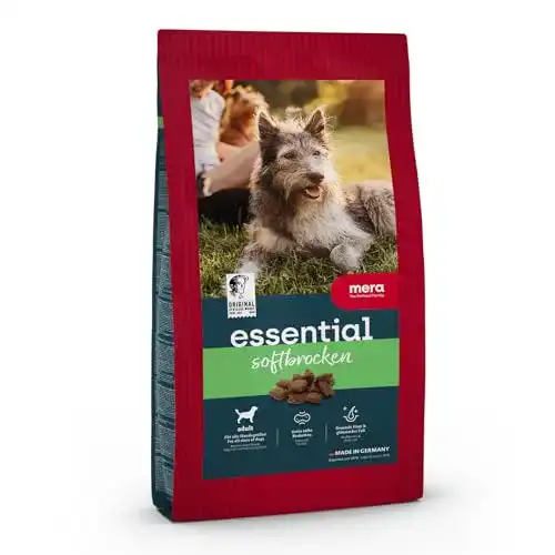 Die beste Halbfeuchtes Hundefutter MERA essential Soft Brocken, 12,5 kg 2026 Test Bestseller Halbfeuchtes Hundefutter MERA essential Soft Brocken, 12,5 kg