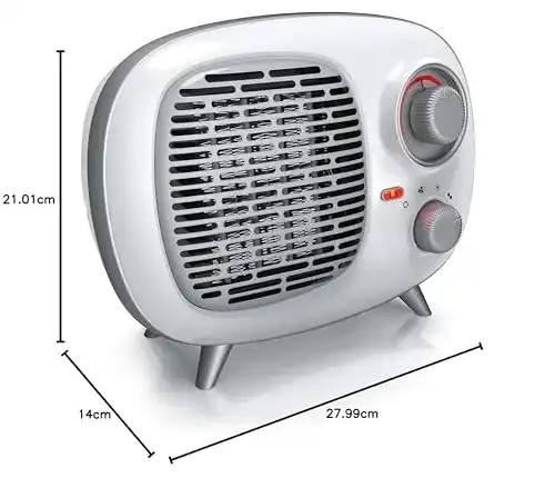 Brandson-Heizlüfter Brandson, stufenlose Temperaturregelung