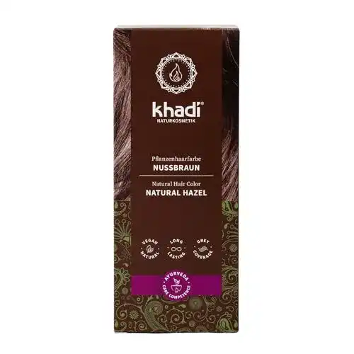 Pflanzenhaarfarbe Khadi Naturprodukte Khadi Nussbraun