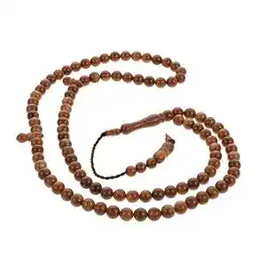 Gebetskette BESPORTBLE Islam Masbaha 99 Holz Perlen