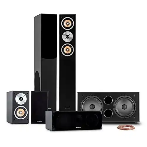 Auna-5.1-Soundsystem auna Linie-501-BK 5.1 Heimkino Soundsystem