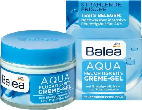 Balea-Tagescreme Balea Tagespflege Aqua Feuchtigkeits-Creme-Gel