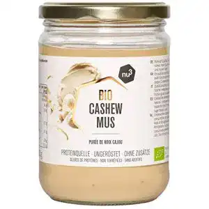 Cashewmus nu3 Bio 500 g im Glas, Rohkost Qualität, Vegan