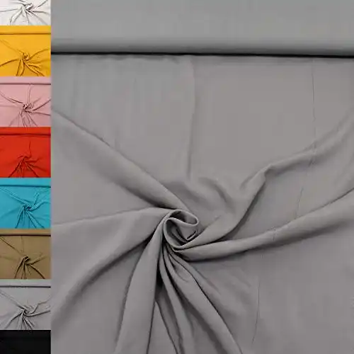 Viskose-Stoff MAGAM-Stoffe Andrea Viskosestoff Oeko-Tex 50cm