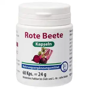 Rote-Beete-Kapseln Pharma-Peter ROTE BEETE Kapseln, 60 Kapseln