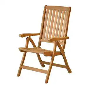 Gartenstuhl (Holz) Kai Wiechmann Hochlehner Pisa Teak-Holz