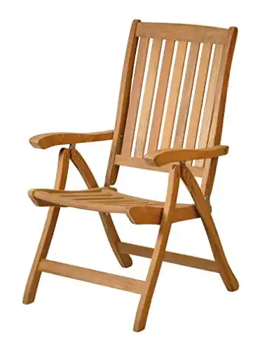 Gartenstuhl (Holz) Kai Wiechmann Hochlehner Pisa Teak-Holz